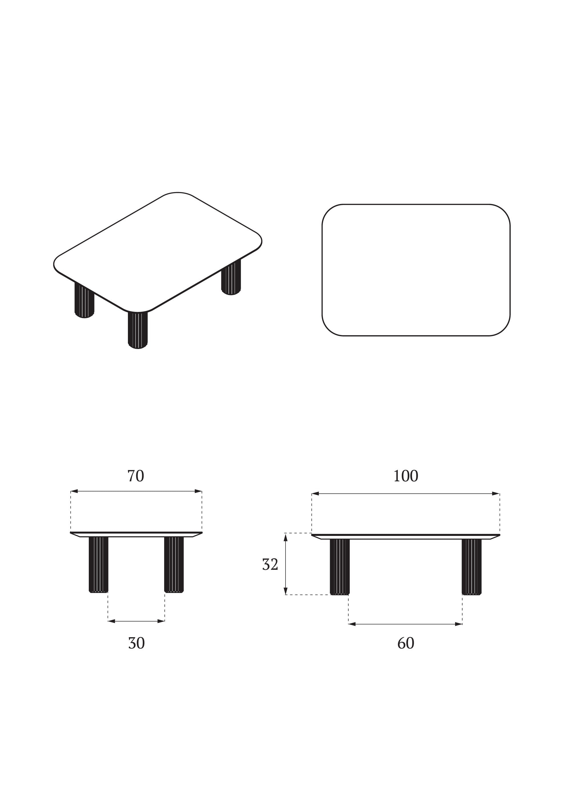 FILAR LOW natur oak