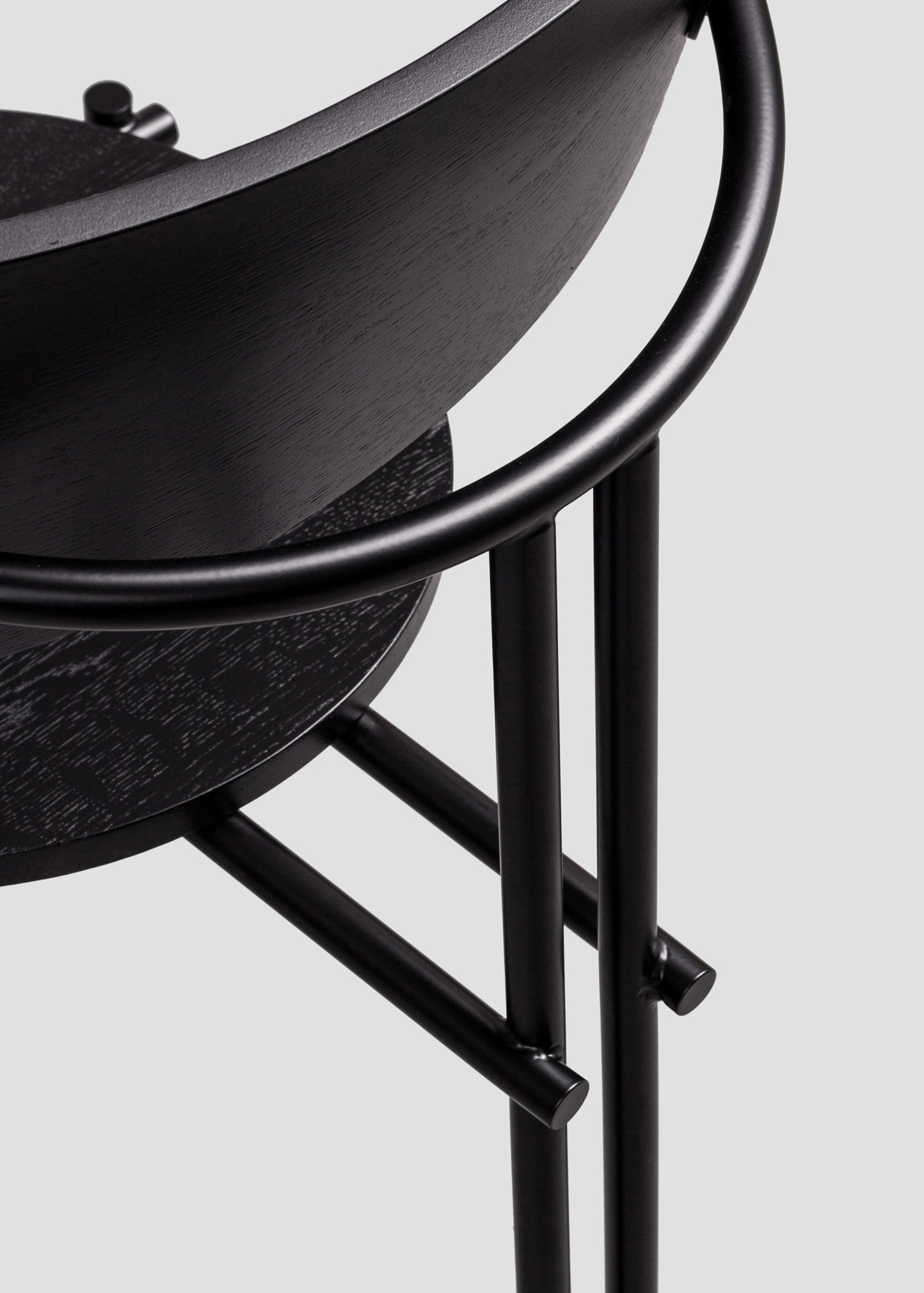 LOBE Chair Black Oak