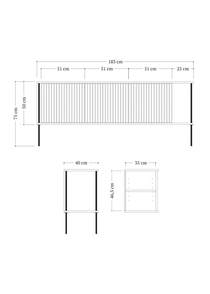 MAYA 3 sideboard